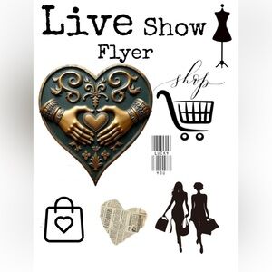 ✨ LIVE SHOW FLYER ✨